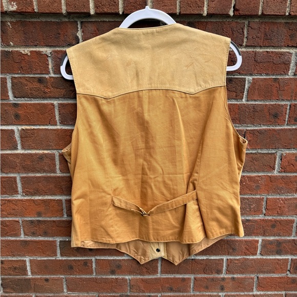 Adventure Bound by Wilson’s Real Leather Button Up Vest Women’s Size XL - Picture 5 of 8